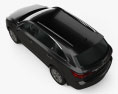 Acura MDX 2019 3D模型 顶视图