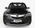 Acura MDX 2019 3D 모델  front view