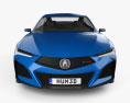Acura Type-S 2020 3D 모델  front view