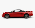 Acura NSX 2005 3d model side view