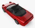 Acura NSX 2005 3D模型 顶视图