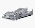 Acura ARX-05 DPi 2018 3d model clay render