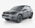 Acura RDX 2010 3D-Modell wire render