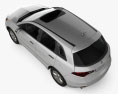 Acura RDX 2010 3D模型 顶视图