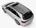 Acura MDX A-Spec 2021 3D模型 顶视图