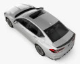 Acura TLX Type S 2023 Modello 3D vista dall'alto