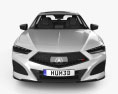 Acura TLX Type S 2023 3D模型 正面图