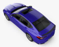 Acura TLX A-Spec 2023 3D模型 顶视图