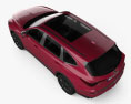 Acura MDX A-Spec US-spec 2024 3D-Modell Draufsicht