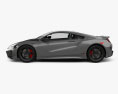 Acura NSX Type S 2024 3D 모델  side view