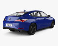 Acura Integra A-Spec 2024 3D модель back view