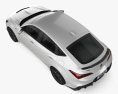 Acura Integra Type S 2024 3D-Modell Draufsicht