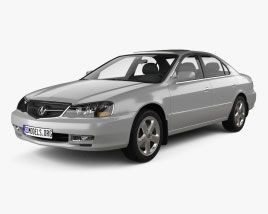 Acura TL 2002 3D-Modell