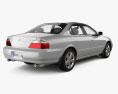 Acura TL 2002 3D модель back view