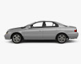 Acura TL 2002 3d model side view