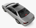 Acura TL 2002 3D-Modell Draufsicht