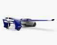 Aeromobil 3.0 2017 3d model back view