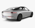 Afeela EV Sedan 2024 3D模型 后视图