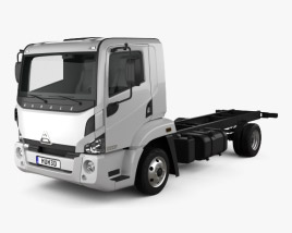 3D model of Agrale 10000 Chassis Truck 2015