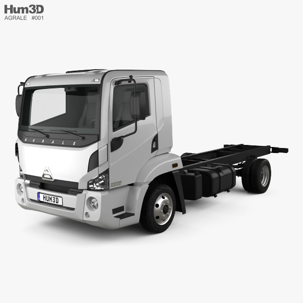 Agrale 10000 Chassis Truck 2015 3D model
