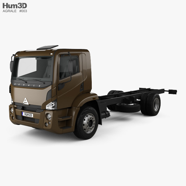 Agrale 14000 Chassis Truck 2015 3D model