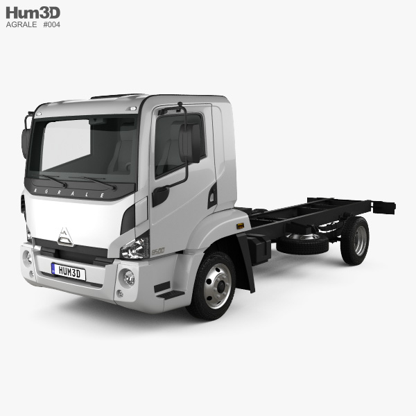 Agrale 6500 Chassis Truck 2015 3D model
