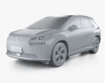 Aion V Plus 2024 Modello 3D clay render
