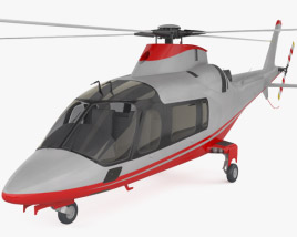 3D model of AgustaWestland AW109