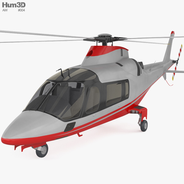 AgustaWestland AW109 3D model