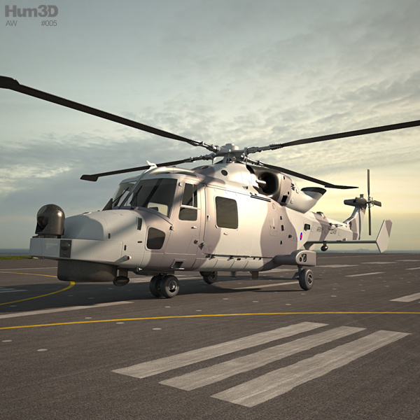 AgustaWestland AW159 Wildcat 3D model