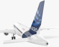Airbus A220 100 3d model
