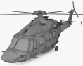 Airbus Helicopters H175 com interior Modelo 3d