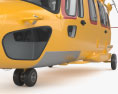 Airbus Helicopters H175 с детальным интерьером 3D модель