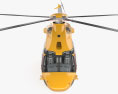 Airbus Helicopters H175 с детальным интерьером 3D модель