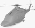 Airbus Helicopters H175 з детальним інтер'єром 3D модель