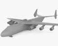 An-225 ムリーヤ インテリアと 3Dモデル