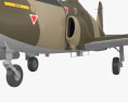 BAC 167 Strikemaster 3D-Modell