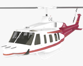 Bell 214ST 3D模型
