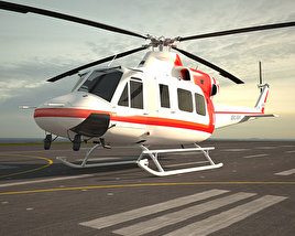 Bell 412 3D模型