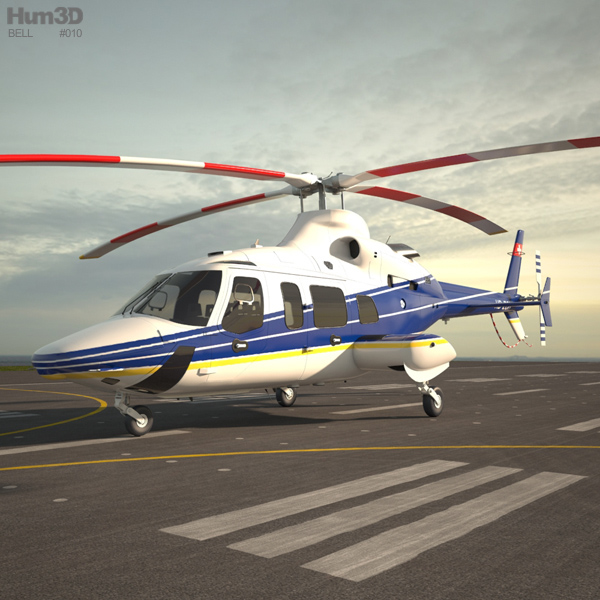 Bell 430 3D model