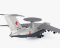 베리예프 A-50U 3D 모델 
