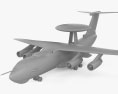 Beriev A-50U 3Dモデル