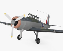 Blackburn B-24 Skua 3D 모델 
