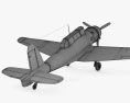 Blackburn B-24 Skua Modello 3D