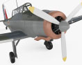 Blackburn B-24 Skua 3D-Modell