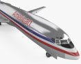 Boeing 727 Modello 3D