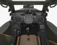 Boeing AH-64 D Apache 带内饰 3D模型