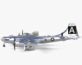 Boeing B-29 Superfortress з детальним інтер'єром 3D модель