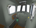 Boeing B-29 Superfortress with HQ interior 3d model