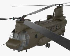 Boeing CH-47 Chinook Modèle 3D